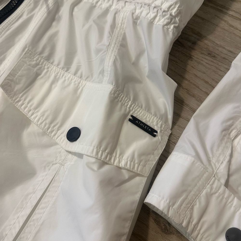 Athleta City Slicker Rain Jacket with Hood - Picture 6 of 7
